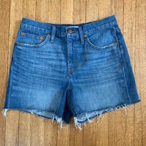Madewell jean shorts